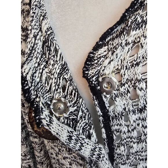 Lisa International Cardigan Sz M - Picture 4 of 8